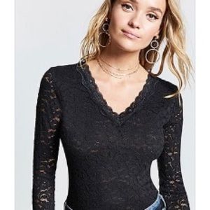 Floral Lace Top